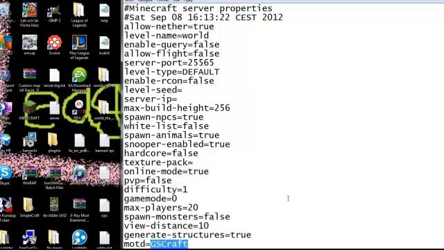 How to make a Bukkit server 1.3.1 and how to invite your friends. смотреть онлайн
