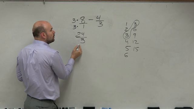 Subtracting a Fraction from a whole number