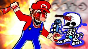 Новый БОСС МАРИО.EXE против БОЙФРЕНДА во Friday Night Funkin Vs Mario's Madness + Секретные Песни