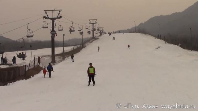 Горнолыжная база Линьхай в Даляне (Dalian Linhai)