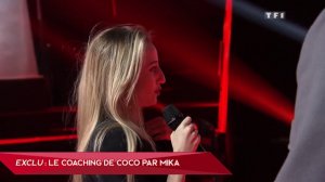 The Voice 8 - Mika en coaching avec Coco
