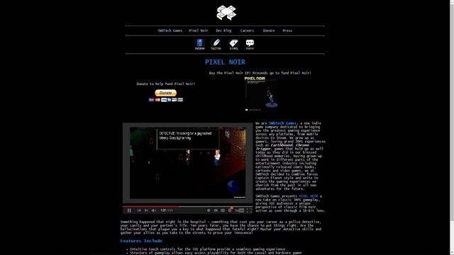 Indie Game Preview - Pixel Noir - A JRPG that Needs Support смотреть онлайн