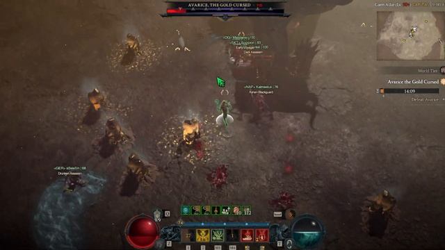 Фарми это пока не пофиксили. Гайд на мировых боссов Diablo 4 смотреть онлайн