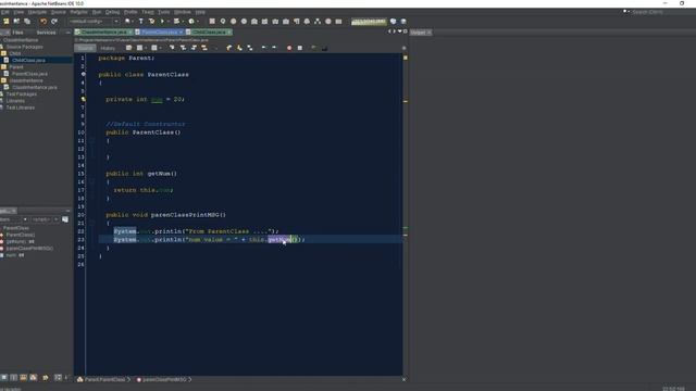 Part5 Java Object Oriented Programming For Beginners Single Inheritance смотреть онлайн