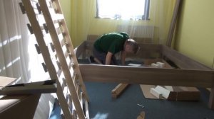 Мебель: как собрать кровать IKEA NYVOLL