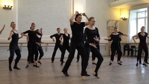 Репетиция "Ночь на Лысой горе". Балет Игоря Моисеева.