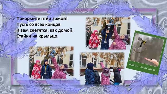 1 класс "Б" ГБОУ Школа 1220 Экологическая акция "Покормите птиц зимой" смотреть онлайн