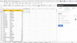 Sankey Snip Google sheets add-on