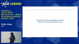 Creating a Cloud-native Microservice – Which Programming Model Should I Use? | Emily Jiang