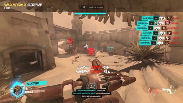 Overwatch McCree 6k high noon смотреть онлайн