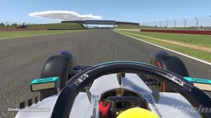 Mercedes W13 iRacing vs F1 22 Comparison