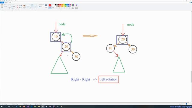 425 - Java - AVL Tree - Balanced BST- Cây cân bằng - Viết Left, Right Rotation - Xoay trái, phải смотреть онлайн