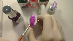 Обзор акварельные капли STARLET / Patrisa Nail / поведение на разных поверхностях
