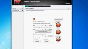AMD Overdrive in Catalyst Control Center (Guide)