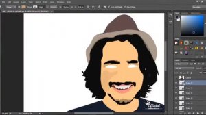 How to edit Vexel art Image or logo like ' BB KI VINES ' Photoshop tutorial 2017