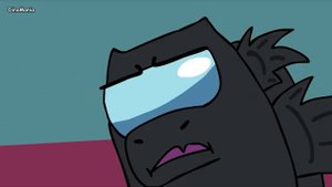 AMONG KAIJU DUBBED | Godzilla in Among Us Animation by Dinomania
