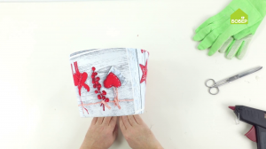 Абажуры в новогоднем стиле. Как оформить интерьер легко и просто