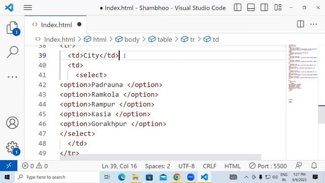 Use of Select Tag in HTML | GIT Education смотреть онлайн