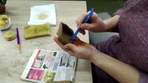 Мастер-класс "Поделка из природной глины"