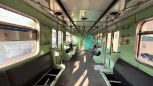 ЭКСКЛЮЗИВ! Списанные вагоны 81-713 "Ев3" на территории депо "Fehér út"