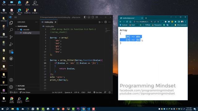 PHP Tutorial A-Z Bangla - Array Built in Function Part - 2