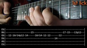Knockin' On Heaven's Door Guitar Solo Lesson - Guns N' Roses (with tabs) 1/2