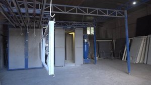 Цех порошковой покраски железных дверей Сталь Групп