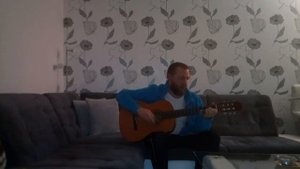 игра на гитаре. "Слушай Ленинград." "Listen to Leningrad."