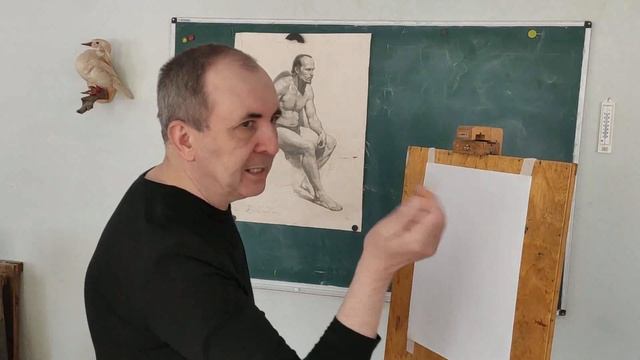 Рисунок графитным карандашом. Как правильно держать карандаш? смотреть онлайн