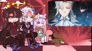 |\Fontaine react to Neuvillette/| --- |\Реакция Фонтейна на Нёвиллета/|