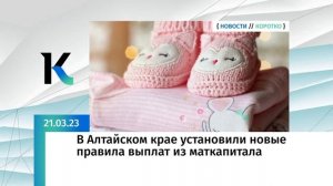 В Алтайском крае установили новые правила выплат из маткапитала