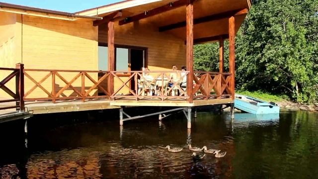 Где снять домик в Карелии на берегу озера с баней отзывы смотреть онлайн