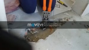 пробили теплый пол