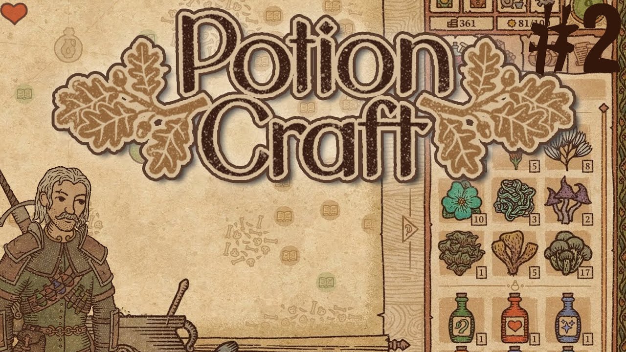 Potion craft alchemist simulator карта зелий