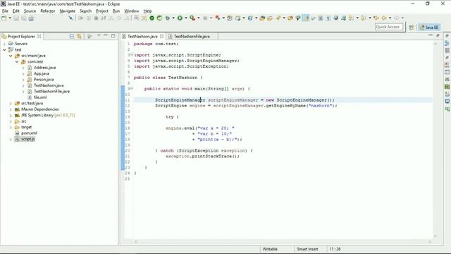Nashorn : JavaScript Engine For JVM