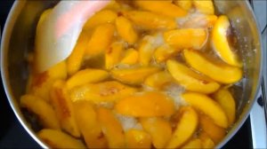 Варенье из персиков дольками. Просто и вкусно