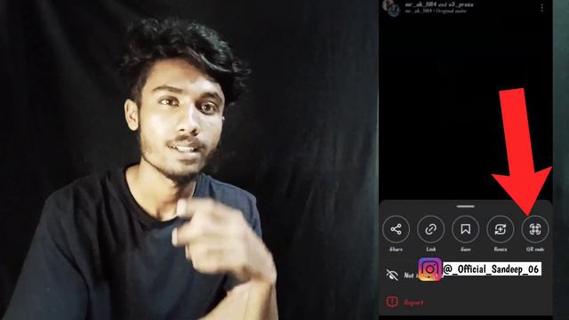 Instagram new hidden trick Kannada Reels Qr Code смотреть онлайн