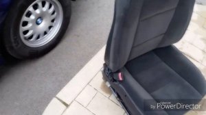 Замена механического сидения на БМВ е39 со стороны водителя, на такое же самое.