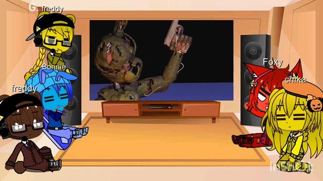 Fnaf 1 react to Hes always comes back смотреть онлайн