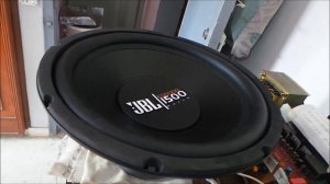 JBL 12 inch Passive Subwoofer A1500HI 325 watt 4 ohms review with sound test हिन्दी मे