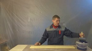 Покраска деревянного дома.