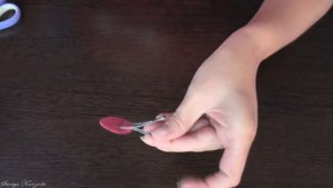 Как прикрепить фетровую основу к заколке Клик-клак