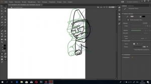 Прорисовка анимации - Ч.2(Уроки Adobe Animate)