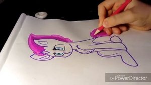 Как нарисовать Пони Буря. ♥ ?