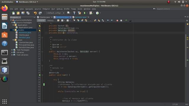 chat multiple java (socket - hilos - observer) смотреть онлайн