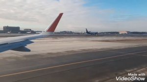 Взлёт и посадка самолёта Airbus A320. Москва-Пятигорск.