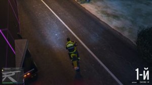 ФАНТАСТИЧЕСКАЯ ГОНКА НАД MOSCOW CITY В GTA V ( ГОНКИ В GTA 5 Online )