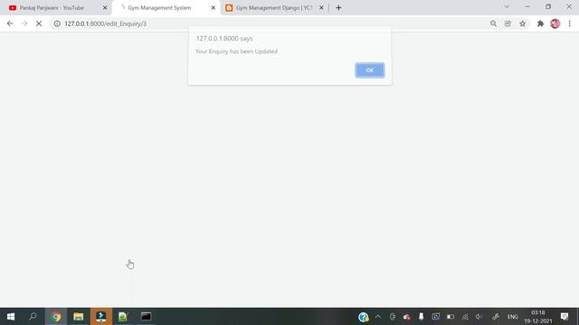 Gym Management System Django || Free Source Code