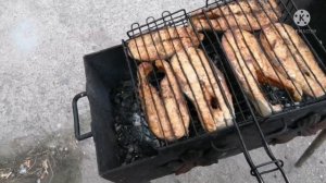 Готовим рыбу кижуч?на мангале? Едем к морю??❤️ Бунгало ночью бесплатно ?а днём платно? ЧЁ к чему??