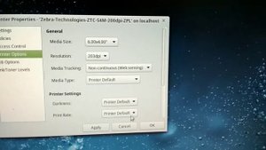 SETTING PRINTER ZEBRA ON LINUX